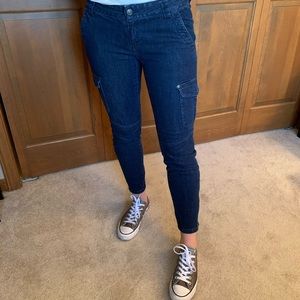 Skinny cargo jeans by loft.